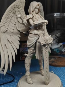 custom action figures factory-custom pvs VS resin figures.